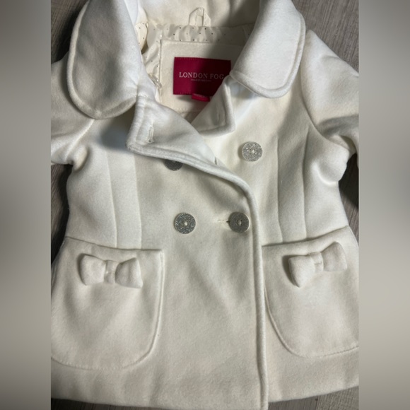London Fog Girl’s Pea Coat - Picture 3 of 5